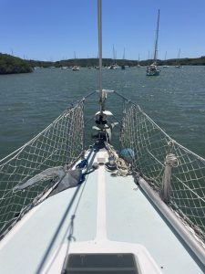 deck, Gulfstar 45 Hirsch, sailboat for sale