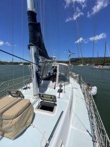 deck, Gulfstar 45 Hirsch, sailboat for sale