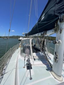 deck, Gulfstar 45 Hirsch, sailboat for sale