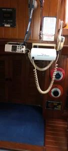 navigation station, Tayana 37, sailboat for sale