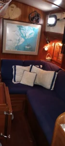 salon, Tayana 37, sailboat for sale