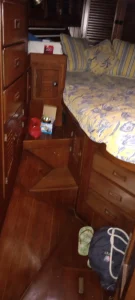 bed, Tayana 37, sailboat for sale
