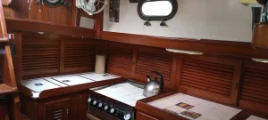 interior, Tayana 37, sailboat for sale