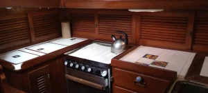 interior, Tayana 37, sailboat for sale