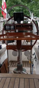 helm, Tayana 37, sailboat for sale