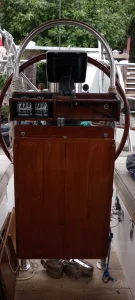 helm, Tayana 37, sailboat for sale
