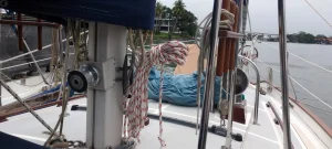deck, Tayana 37, sailboat for sale