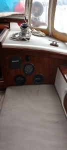 navigation station, Tayana 37, sailboat for sale