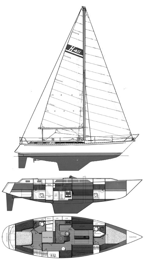 Gulfstar 45 Hirsch, sailboat for sale