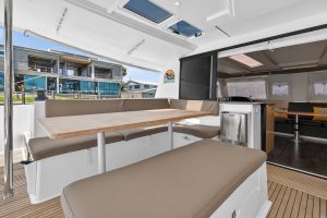 cockpit, FP 44 Helia, catamaran for sale
