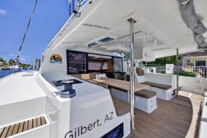 cockpit, FP 44 Helia, catamaran for sale