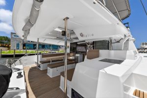 cockpit, FP 44 Helia, catamaran for sale