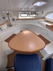 salon, Leopard 42, catamaran for sale