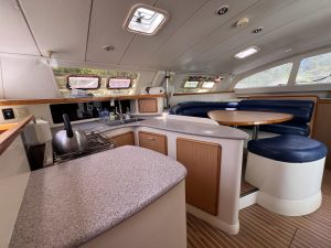 salon, Leopard 42, catamaran for sale