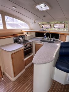 interior, Leopard 42, catamaran for sale