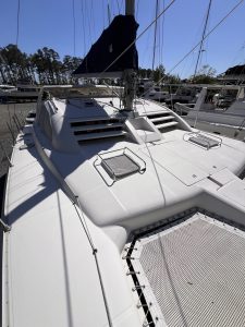 deck, Leopard 42, catamaran for sale