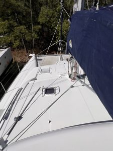 deck, Leopard 42, catamaran for sale