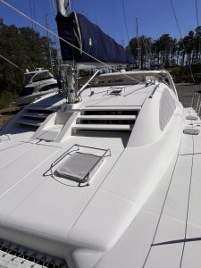 deck, Leopard 42, catamaran for sale