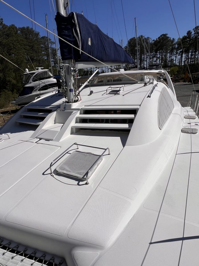 deck, Leopard 42, catamaran for sale