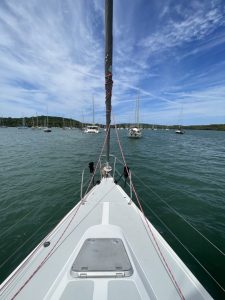 deck, Catalina 42, sailboat for sale