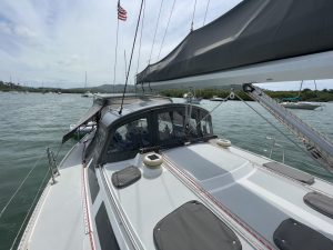 deck, Catalina 42, sailboat for sale