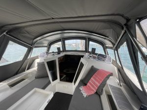 cockpit, Catalina 42, sailboat for sale