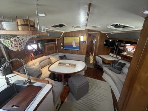 salon, Catalina 42, sailboat for sale