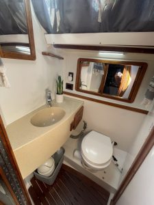 bath, Catalina 42, sailboat for sale