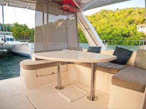 cockpit, Leopard 38, catamaran for sale