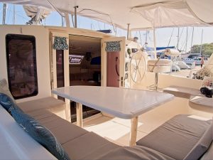 helm, Leopard 38, catamaran for sale