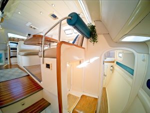 salon, Leopard 38, catamaran for sale