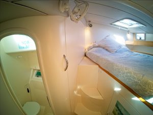 bed, Leopard 38, catamaran for sale