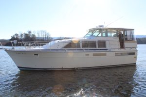 exterior, Bertram 42, trawler for sale
