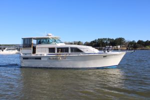 exterior, Bertram 42, trawler for sale