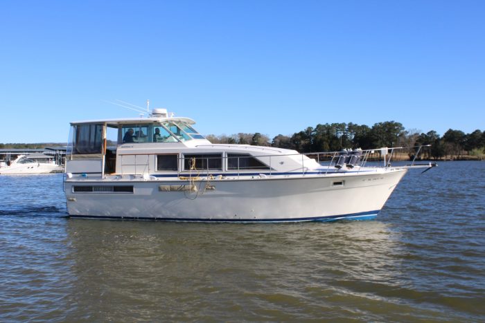 exterior, Bertram 42, trawler for sale