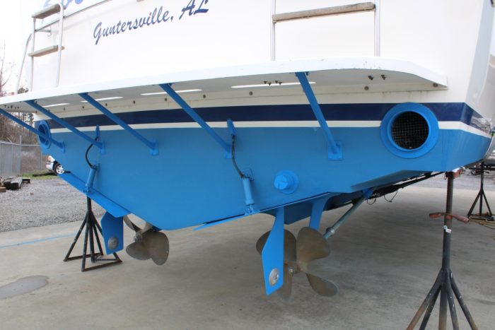boatyard, Bertram 42, trawler for sale