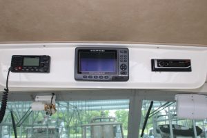 navigation station, Bertram 42, trawler for sale