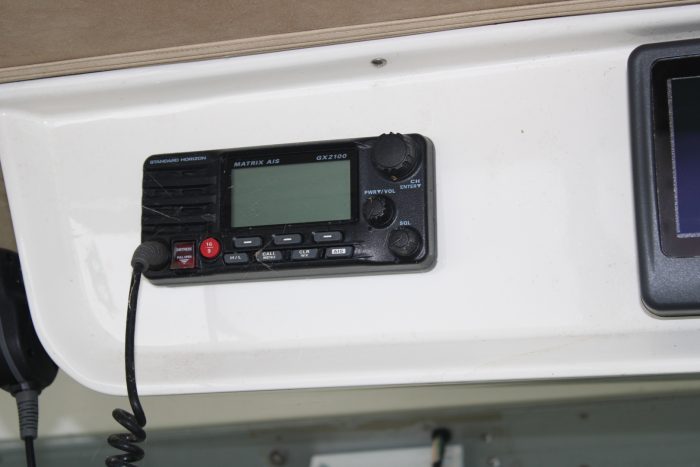 navigation station, Bertram 42, trawler for sale