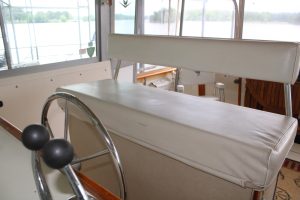 navigation station, Bertram 42, trawler for sale