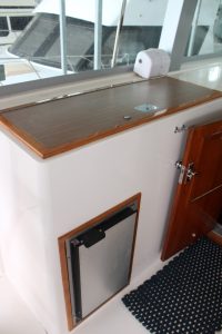 interior, Bertram 42, trawler for sale