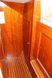 interior, Bertram 42, trawler for sale
