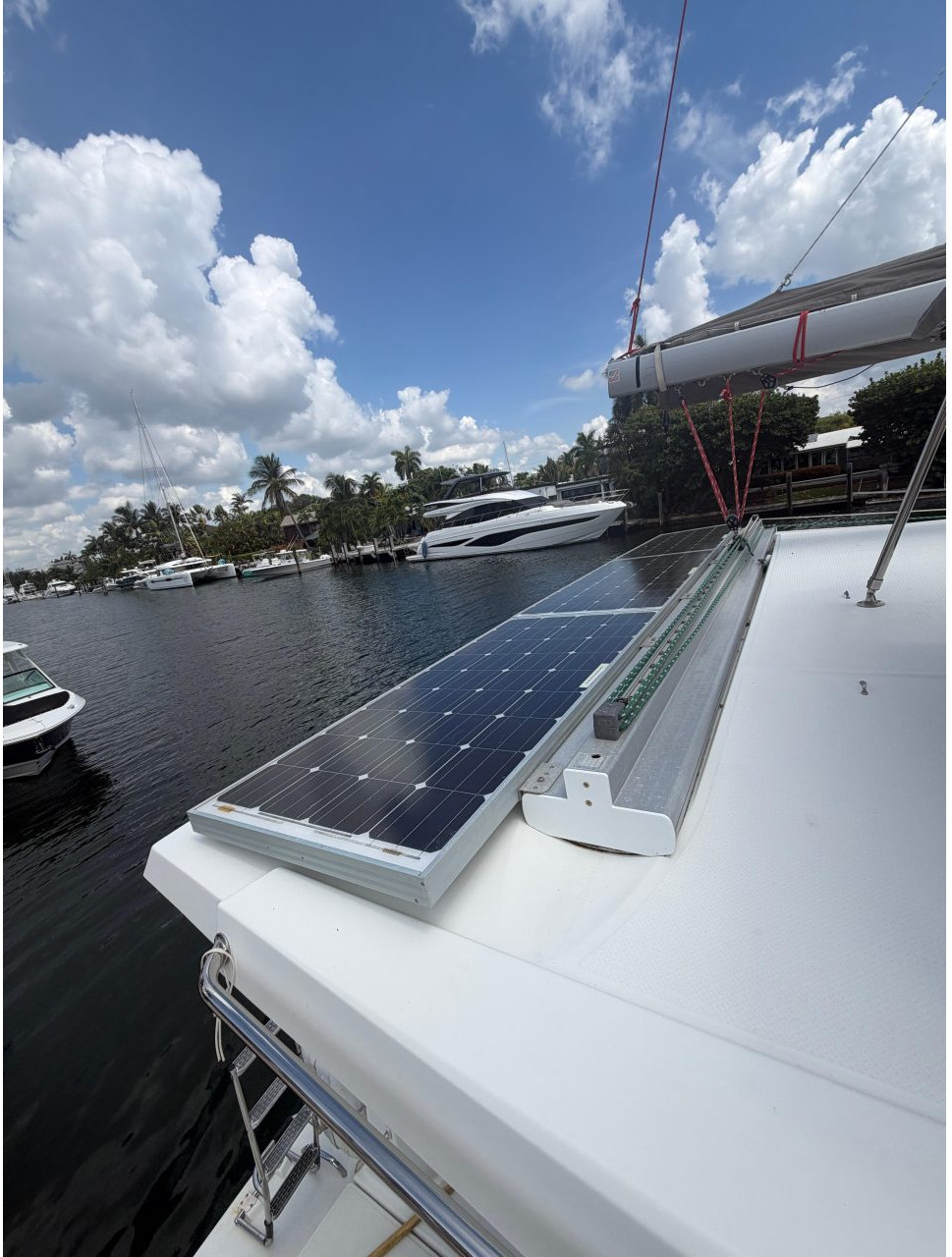 deck, FP 40 Lucia, catamaran for sale