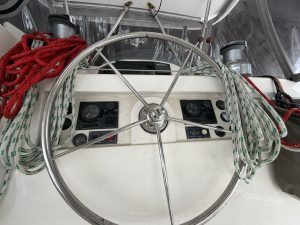 helm, Leopard 46, catamaran for sale