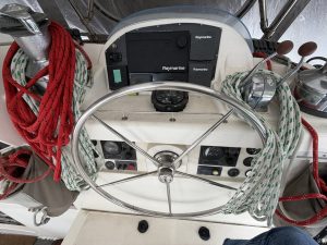 helm, Leopard 46, catamaran for sale