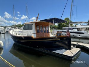 cockpit, Menorquin, trawler for sale