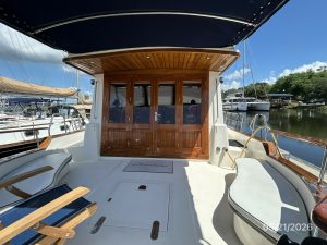 cockpit, Menorquin, trawler for sale