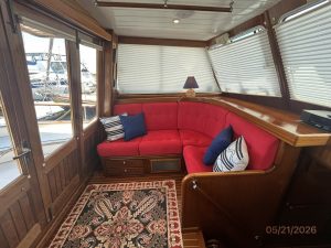 salon, Menorquin, trawler for sale