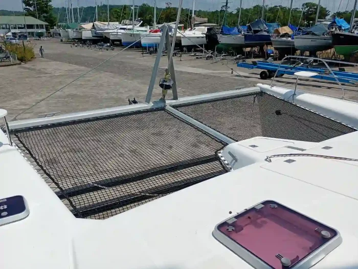 deck, Leopard 45 Classic, catamaran for sale