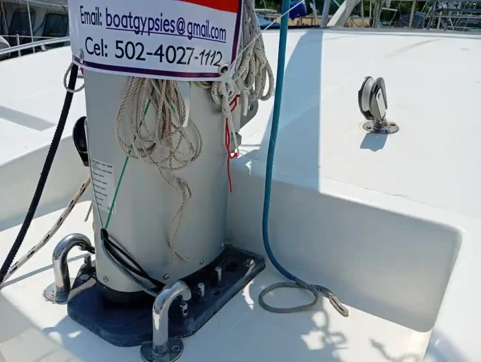 deck, Leopard 45 Classic, catamaran for sale