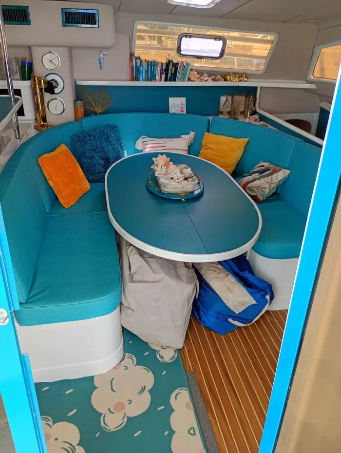 salon, Leopard 45 Classic, catamaran for sale